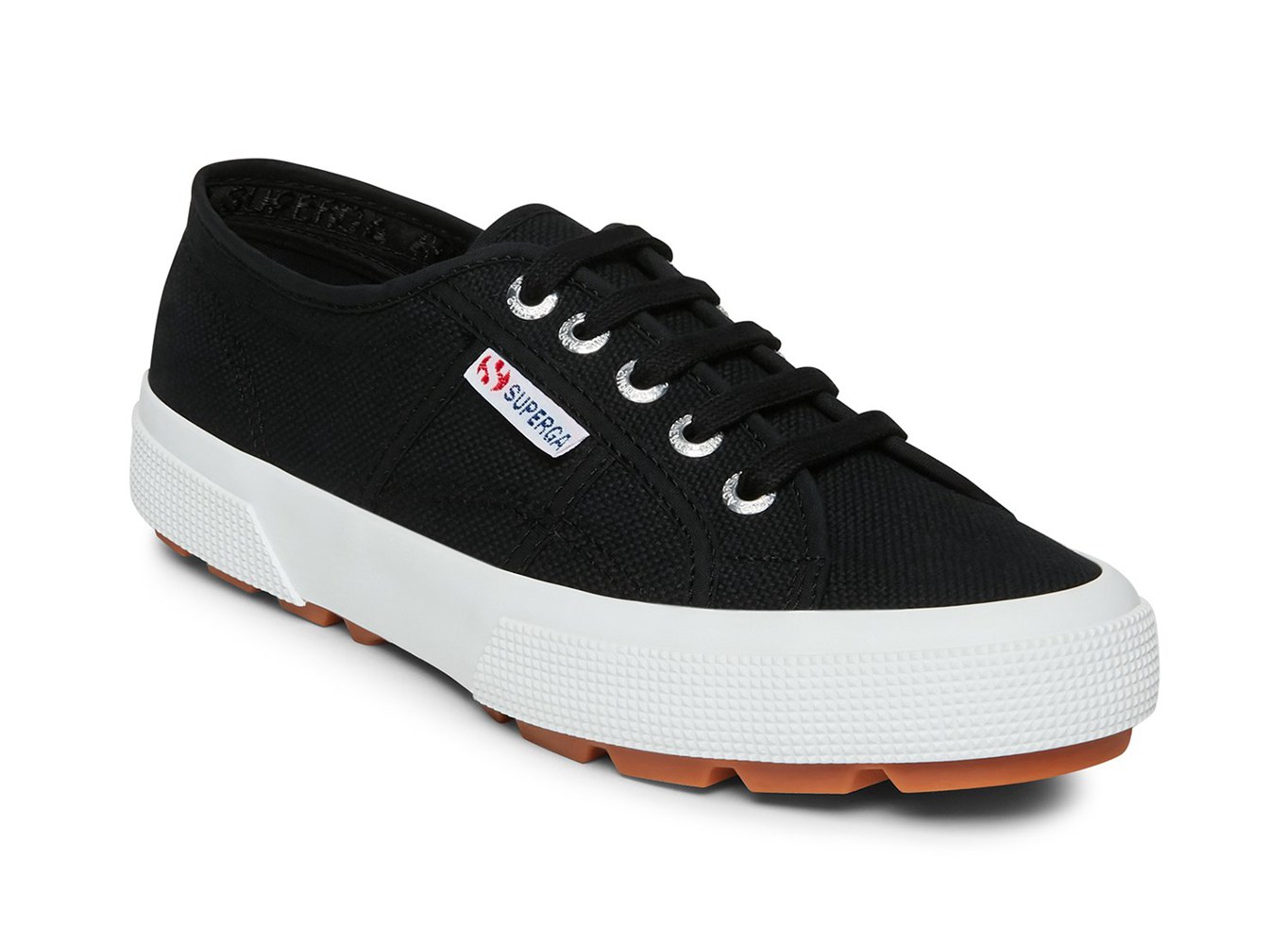 Tenis Feminino Pretas/Branco - Superga 2750 Tank - VDSQO-5294